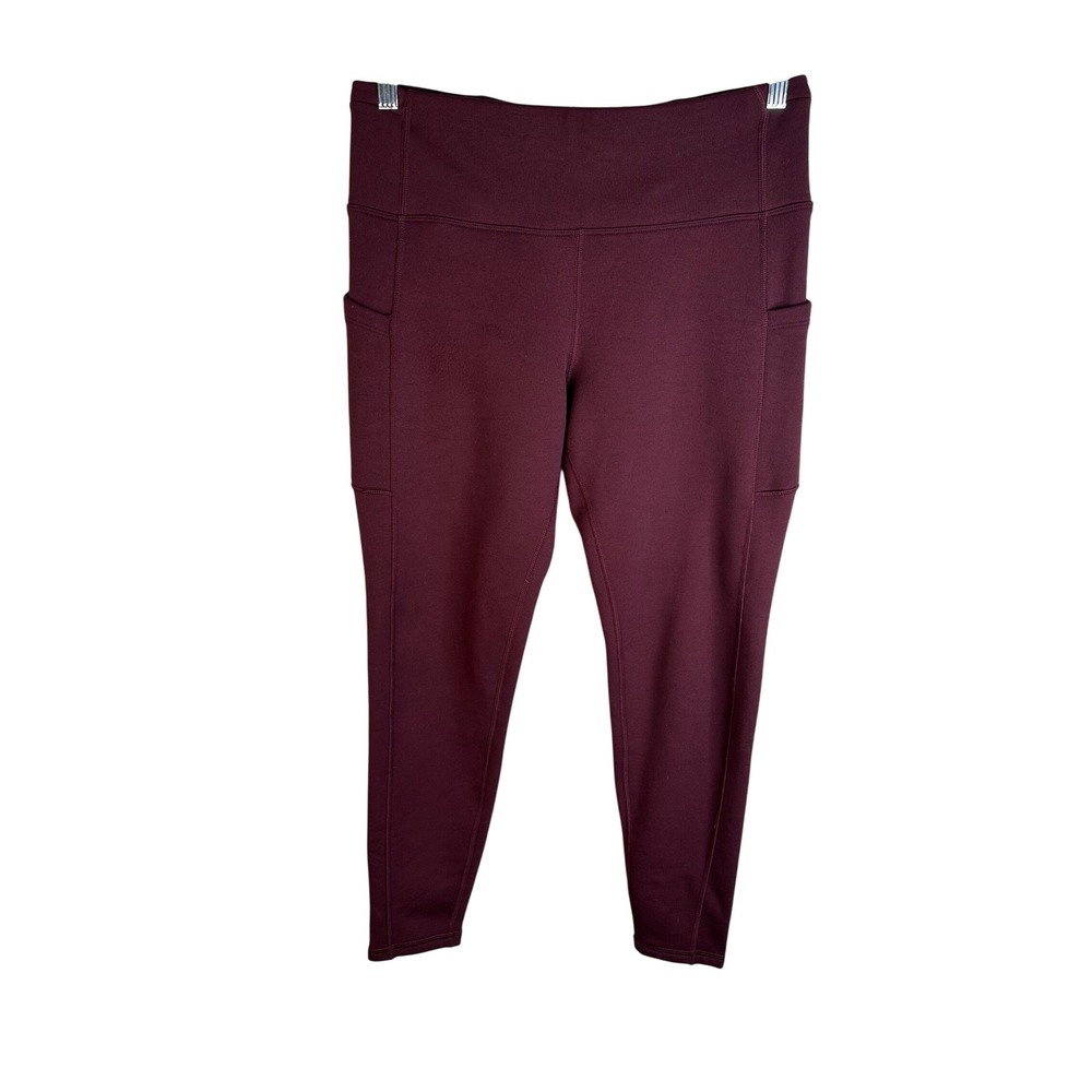 Athleta‎ Altitude Stash Tight in Polartec Powerstretch Leggings Size Large